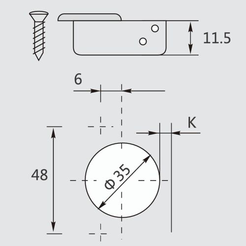 11134-001-dtc-c82-soft-close-110-full-overlay-hinge-and-plate