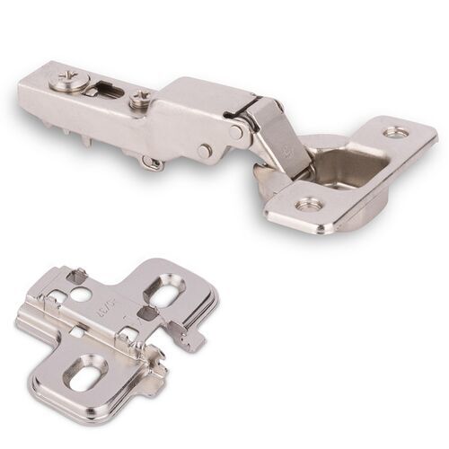 11142-001-DTC C82 Soft Close 110° Half Overlay Hinge And Plate