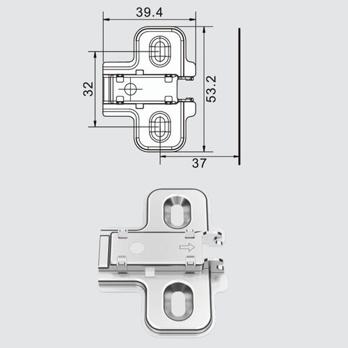 11142-001-dtc-c82-soft-close-170-full-overlay-hinge-and-plate-clone