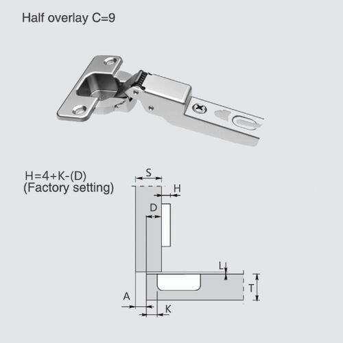 11162-001-dtc-c82-sprung-110-half-overlay-hinge-and-plate