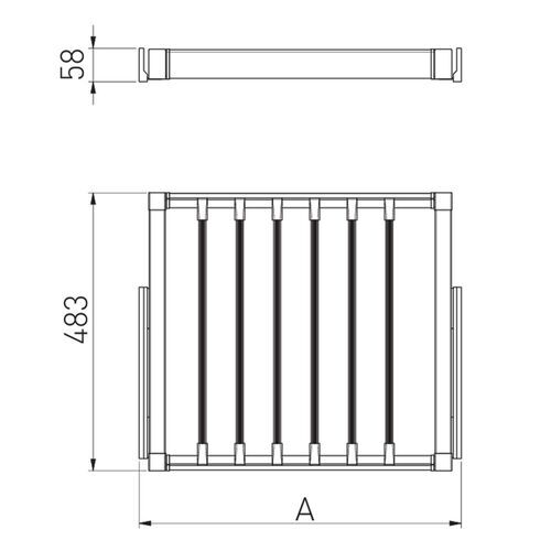 11299-004-gtv-elite-pull-out-trouser-rack-drawer-soft-close-black-560-618mm-en-3