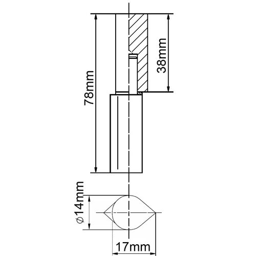 11491-001-universal-weld-on-stainless-steel-drop-hinge