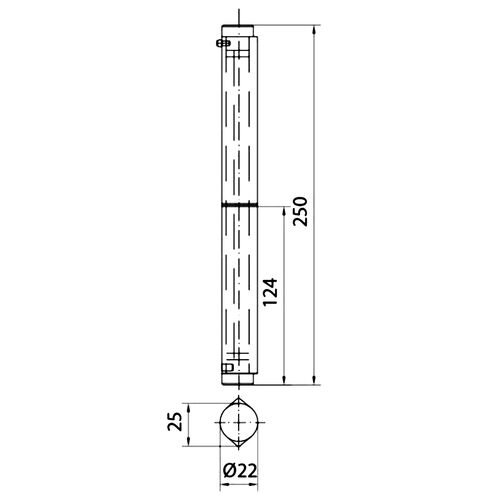 11492-001-universal-weld-on-drop-hinge-with-spring