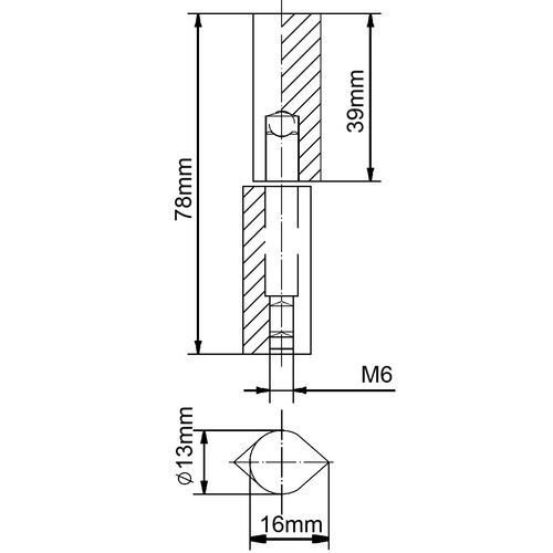 11494-001-weld-on-drop-hinge-with-height-adjustment
