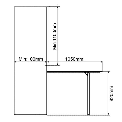 11520-001-Pull-Out Prua Lift Ironing Board