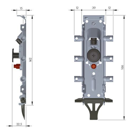 11538-001-Italiana Ferramenta Concealed Cabinet Hangers