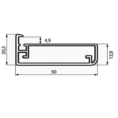 11540-001-Aluminium Framed Glazed Door With Grey Tinted Glazing